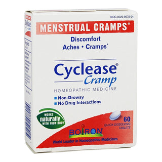 Boiron Cyclease Cramp, Menstrual Cramps, 60 Quick-Dissolving Tablets