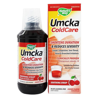 Nature's Way Umcka ColdCare Syrup Cherry - 8 Fl Oz