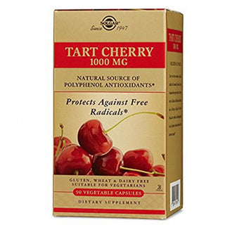 Solgar Tart Cherry Extract, 1,000 Mg, 90 Vegetable Capsules