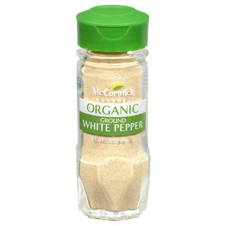 McCormick Gourmet Organic Ground White Pepper - 1.75 Ounce
