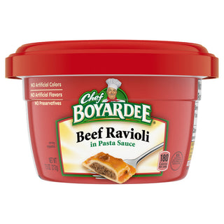 Chef Boyardee Beef Ravioli In Tomato & Meat Sauce 7.5 Oz. Cup