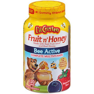 L'il Critters Fruit N' Honey Complete Multivitamin Natural Berry Flavor