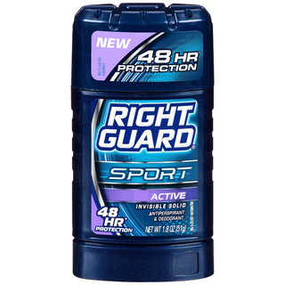 Right Guard Sport Active Invisible Solid Antiperspirant & Deodorant 1.8 Oz. Stick