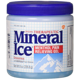 Mineral Ice Pain Relieving Gel, Original Therapeutic 8 Oz