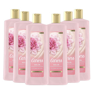 Caress Daily Silk White Peach And Silky Orange Blossom Body Wash