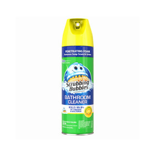 Scrubbing Bubbles Bathroom Cleaner, Disinfectant, Fresh Citrus Scent, Penetrating Foam 22 Oz