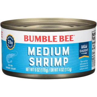 Bumble Bee Medium Shrimp 6 Oz Can