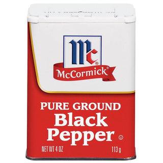 McCormick Pure Ground Black Pepper 4 Oz. Shaker