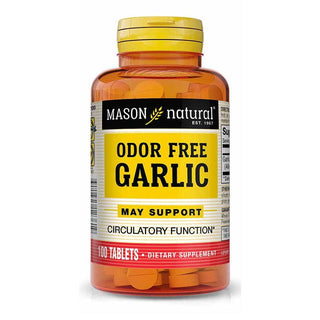 Mason Natural Odor Free Garlic, 100 Tablets
