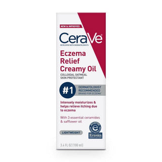 Cerave Eczema Relief Creamy Oil 3.4 Oz