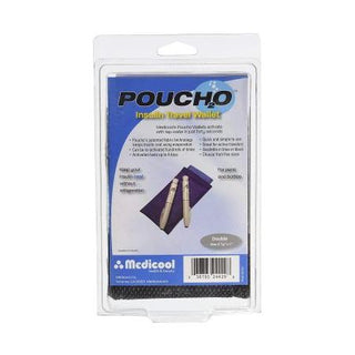 Medicool® Poucho™ Insulin Cooling Travel Wallet – Double Pen Size (Large, 5.5" x 7.5")