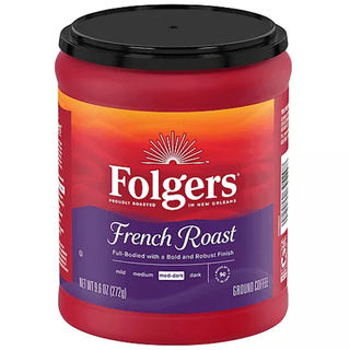Folgers Coffee, Ground, Med Dark, French Roast 10.3 Oz