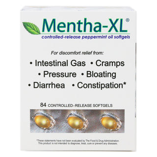 Mentha-XL Peppermint Oil 84 Count Softgels 84 Count