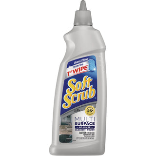 Soft Scrub Cleaner + Polish, Gel, Multi Surface 1 Pt