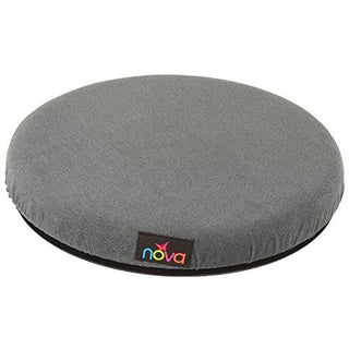 NOVA Medical Products Swivel Seat Cushion For Car Or Chair, 360 Degree Pivot Disc For Easy Transfer, 2” Thick Cushion With Removable Cover
