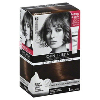 Precision Foam Colour John Frieda Brilliant Brunette 6G Light Golden Brown Permanent