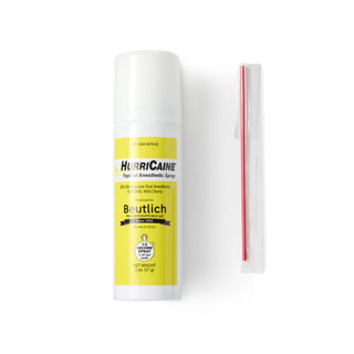 Beutlich Inc HurriCaine Wild Cherry Topical Benzocaine 20% Oral Anesthetic Spray 2 Oz
