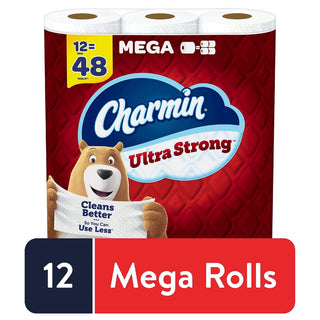 Charmin Bathroom Tissue, Mega Roll, Ultra Strong, 2 Ply