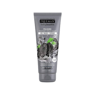 Freeman Feeling Beautiful Charcoal & Black Sugar Facial Polishing Mask 6 Fl Oz Tube