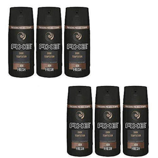 Axe Dark Temptation Body Spray Deodorant For Men, 4 Oz