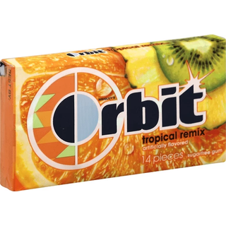 Orbit Tropical Remix Sugarfree Gum - 14ct