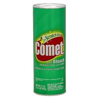 Comet Cleaner, With Bleach 25.2 Oz