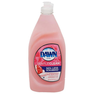 Dawn Ultra Dishwashing Liquid, Gentle Clean, Pomegranate & Rose Water Scent 16.2 Fl Oz