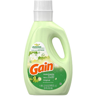 Gain Liquid Fabric Softener, Original, 21 Loads 64 Fl Oz