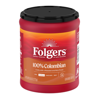 Folgers Ground Colombian Medium Roast Coffee, 9.6 Ounce
