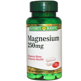 Nature's Bounty Magnesium, 250 Mg, Caplets