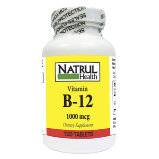 Natrul Health Vitamin B 12 1000 Mcg Tablets