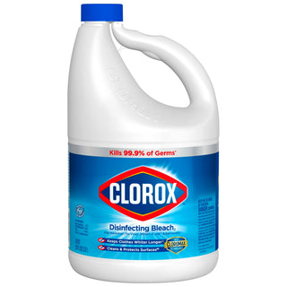 Clorox Disinfecting Bleach, Regular - 121 Ounce Bottle