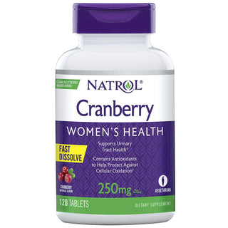 Natrol Cranberry Fast Dissolve - 250 Mg - 120 Tablets