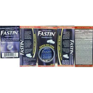 Hi-Tech Pharmaceuticals Fastin Dietary Supplement 30count