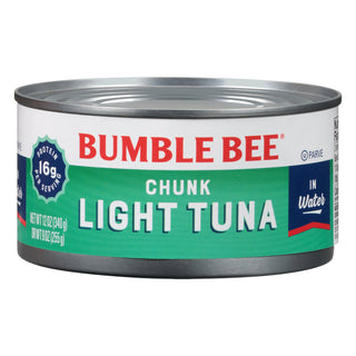Bumble Bee Chunk Light Tuna In Water 12 Oz Can