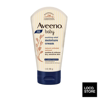 Aveeno Baby Soothing Relief Moisturizing Cream, Oat Complex, 5 Oz