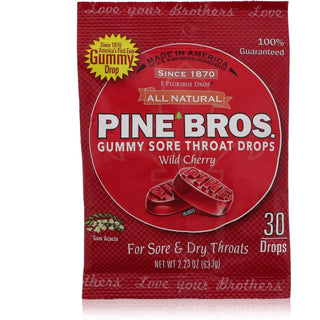 Pine Bros Softish Throat Drops Value Pack, Wild Cherry ( Discontinued )