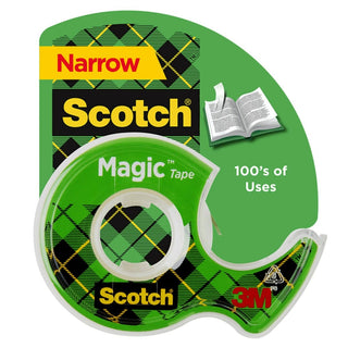 Scotch Magic Tape In Handheld Dispenser, 1/2" X 800", 1" Core, Clear