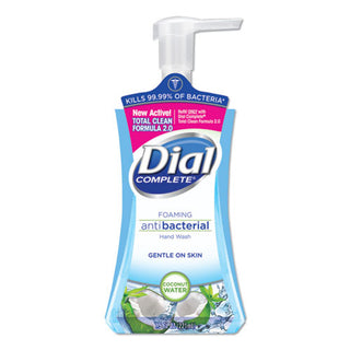 Dial Complete Coconut Water Foaming Antibacterial Hand Wash - Clear Blue (7.5 Fl Oz.)