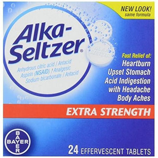 Alka-Seltzer Antacid/Analgesic, Extra Strength, Effervescent Tablets