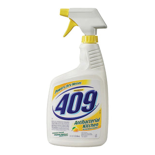 Formula 409 Clorox 00888 All-Purpose Cleaner, 32 Oz Spray Bottle, Liquid, Fresh Lemon, Yellow
