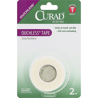Curad Ouchless Tape 2" X 2.3 Yards