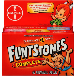 Flintstones Complete Children's Multivitamin Supplement Chewable Tablets
