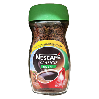 Nescafe Clasico Decaf Dark Roast Instant Coffee 7 Oz. Jar