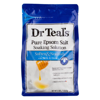 Dr Teal's Pure Epsom Salt  Soften Nourish 3 Lbs