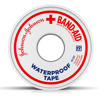 Band-Aid Brand Of First Products Waterproof Tape To Secure Bandages, 1 Inch By 10 Yards