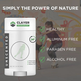 Natural Deodorant - Roller Skaters - 3.35 OZ - NEW FORMULA