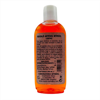 Myrsol Masaje Antesol Pre/After Shave 6.8 oz (Plastic Bottle)