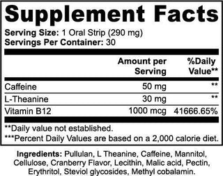 ENERGY STRIPS - CRANBERRY