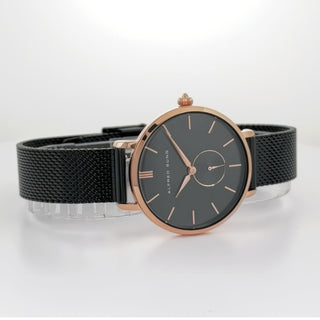 Alfred Sung Serenity Sunray Black Dial & Bracelet Ladies watch
